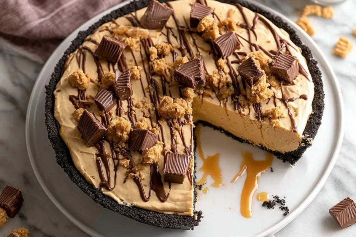Simple No Bake Peanut Butter Pie