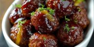 Slow Cooker Teriyaki Meatballs