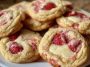 Strawberry Cheesecake Stuffed Cookies