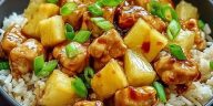 Sweet and Savory Pineapple Chicken and Rice