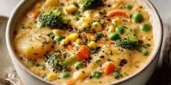 Veggie Pot Pie Soup