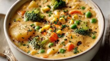 Veggie Pot Pie Soup