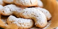 Almond Crescent Cookies