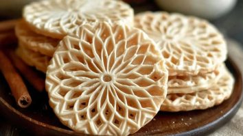 Anise Pizzelle Cookies