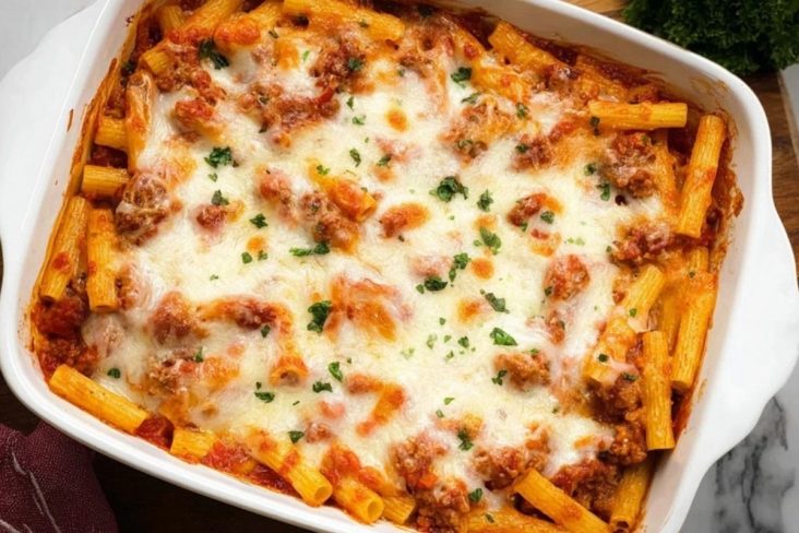 Cheesy-Baked-Ziti