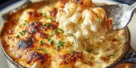 Cheesy Jumbo Lump Crab Au Gratin