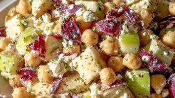 Chickpea Cranberry Salad