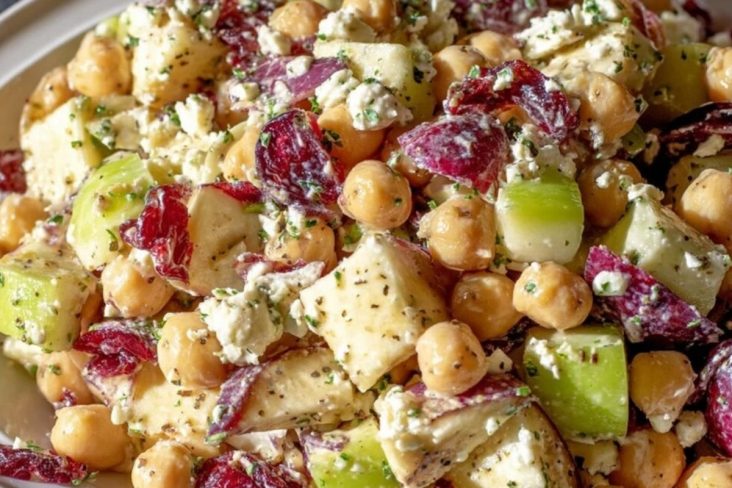 Chickpea Cranberry Salad