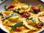 Dreamy Creamy Tuscan Ravioli