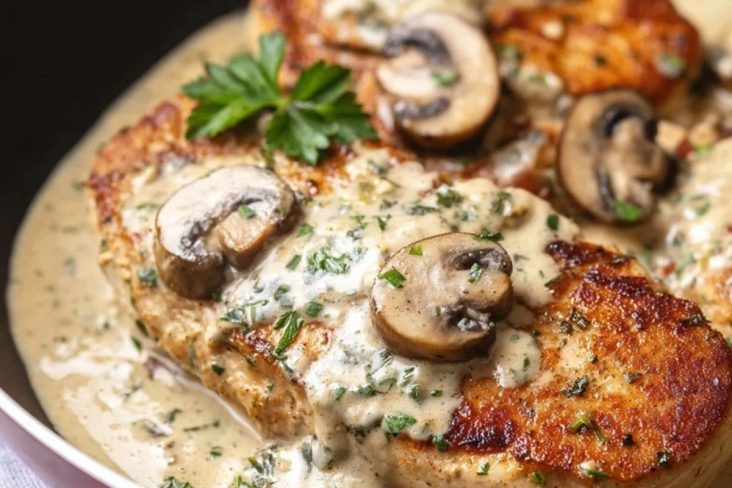 Easy Boursin Chicken