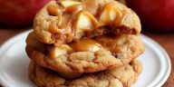 Easy Caramel Apple Cookies