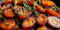 Honey Roasted Carrots with Thyme