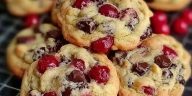 Maraschino Cherry Chocolate Chip Cookies