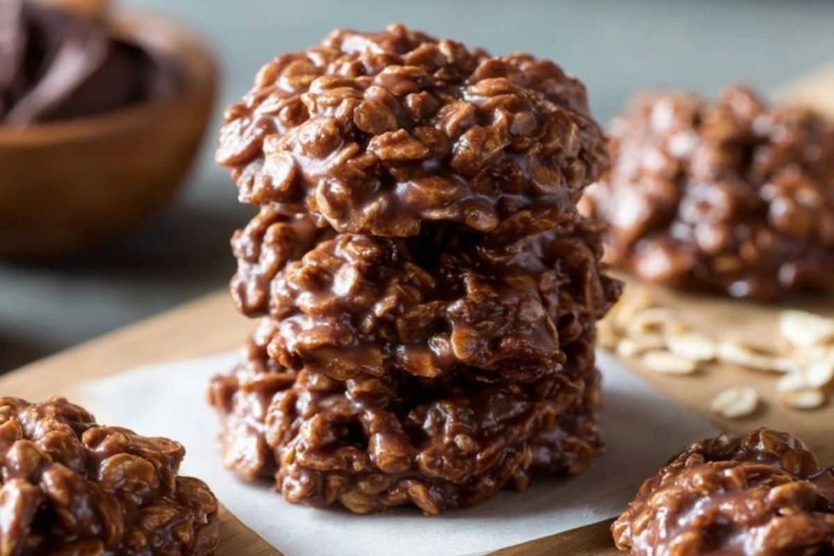 No Bake Preacher Cookies