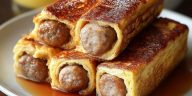 Sausage French Toast Roll-Ups
