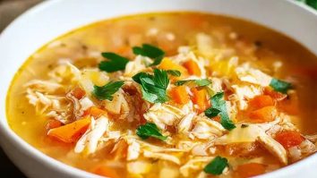 Sicilian Chicken Soup