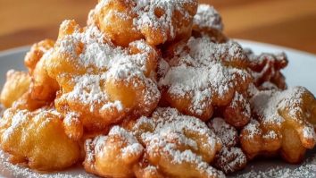 Air Fryer Funnel Cake Bites