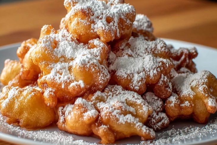 Air Fryer Funnel Cake Bites