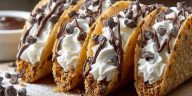 Cheesecake Cookie Dough Tacos