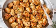 Chicken Bites In Garlic Butter