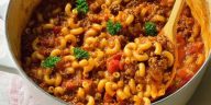 Comforting Ground Beef Goulash