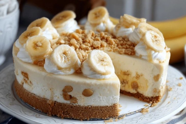 Creamy Banana Pudding Cheesecake