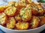 Crispy Cheesy Garlic Potatoes