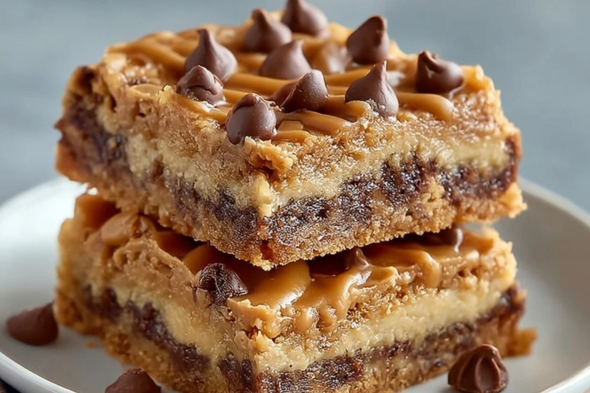 Dessert Bars Made with Biscoff Spread