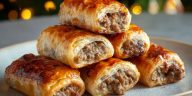 Easy Christmas Sausage Rolls
