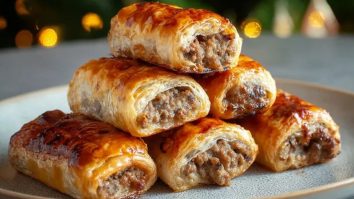 Easy Christmas Sausage Rolls