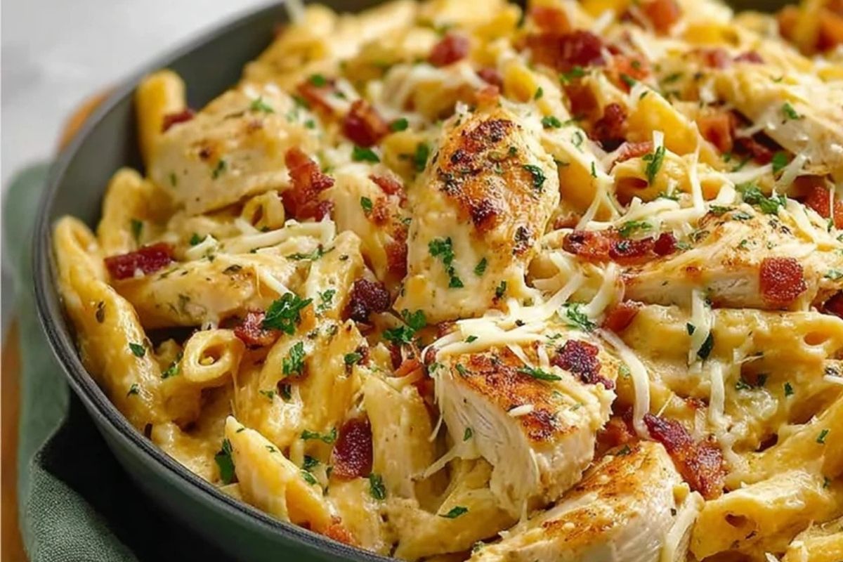 Easy Crack Chicken Pasta