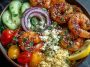 Easy Mediterranean Shrimp Bowls