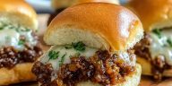 French Onion Beef Sloppy Joes