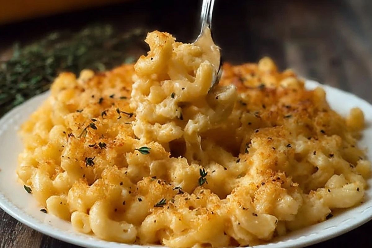 Homemade Baked Mac And Cheese