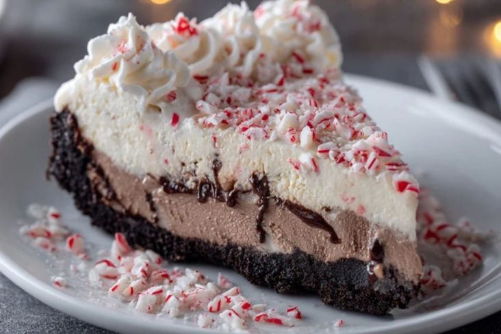 Peppermint Bark Cheesecake