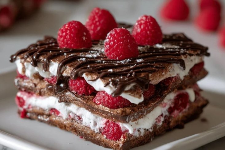 Raspberry Chocolate Lasagna