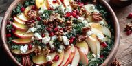Autumn Harvest Honeycrisp Apple and Feta Salad