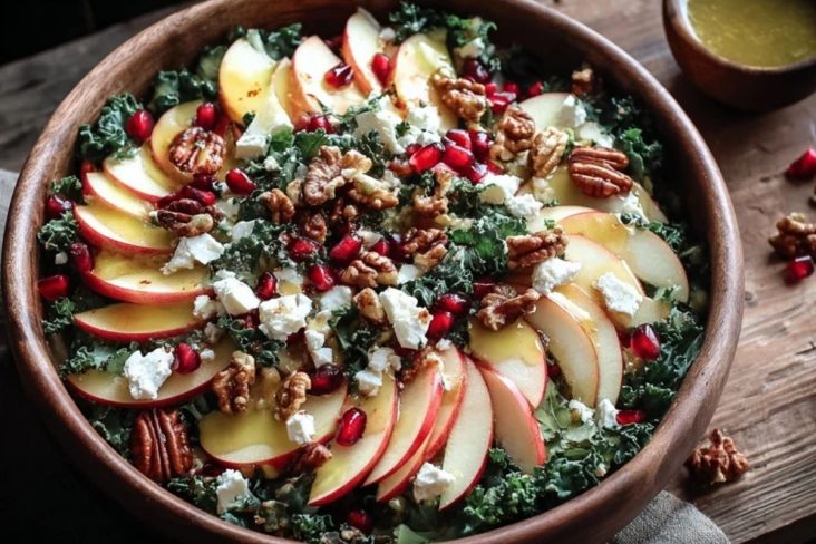 Autumn Harvest Honeycrisp Apple and Feta Salad