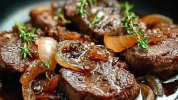 Caramelized Onion Beef Liver