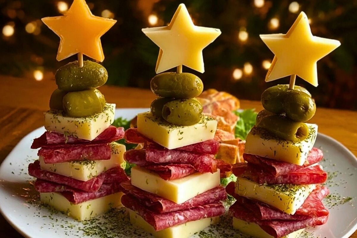 Charcuterie Tree Skewers Party