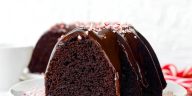 Chocolate Peppermint Bundt Cake