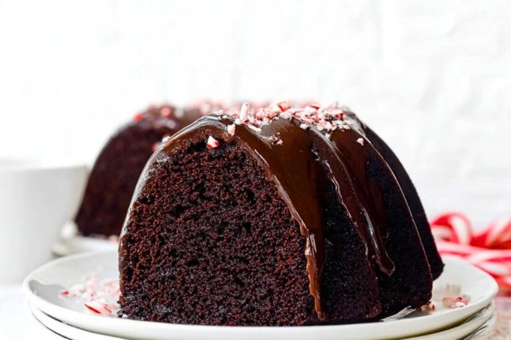 Chocolate Peppermint Bundt Cake