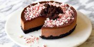 Chocolate Peppermint Cheesecake