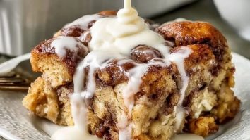 Cinnamon Roll French Toast Casserole