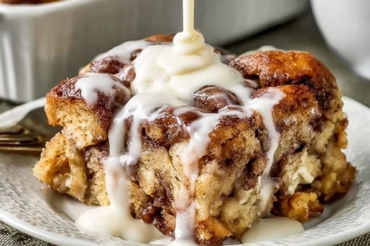 Cinnamon Roll French Toast Casserole