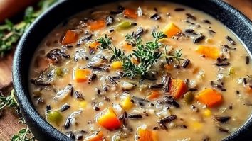 Cozy Autumn Wild Rice Soup
