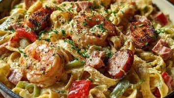 Creamy Pappadeaux Mardi Gras Pasta