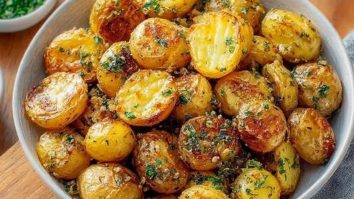 Crispy Oven Roasted Baby Potatoes