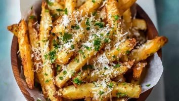 Crispy Parmesan Truffle Fries
