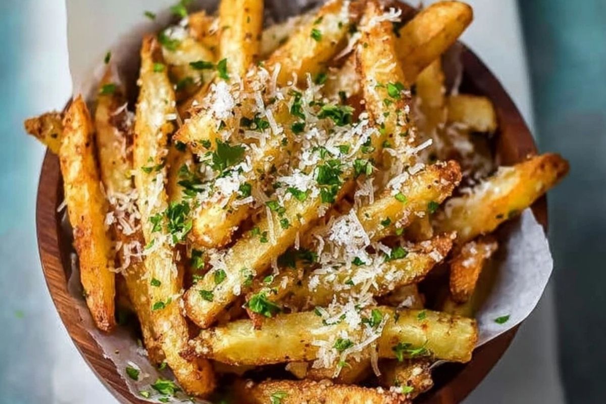 Crispy Parmesan Truffle Fries
